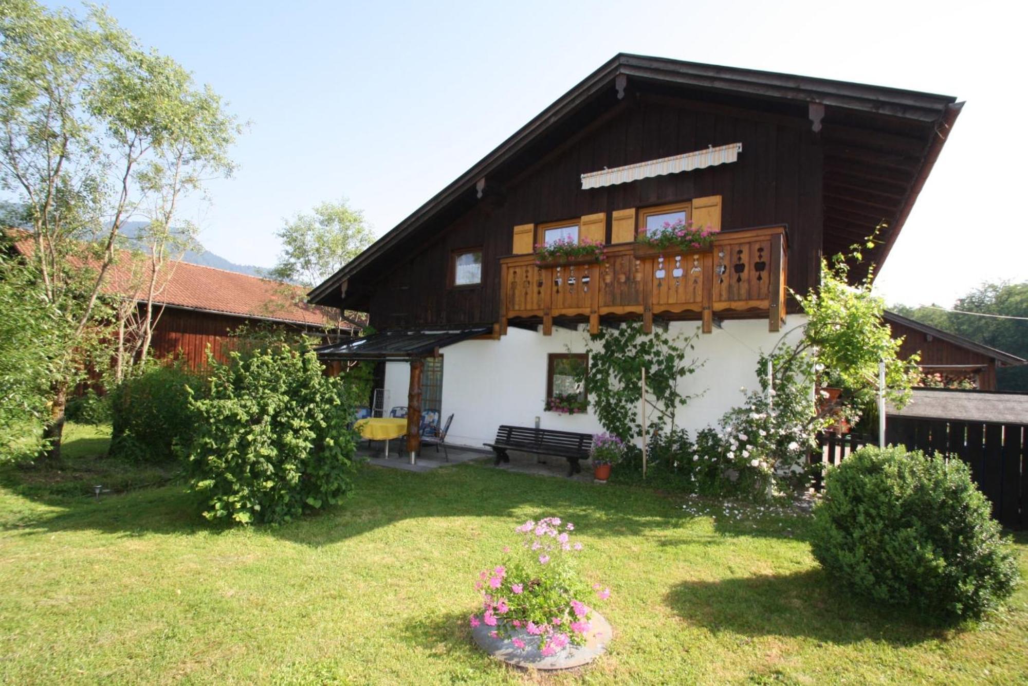 Apartament Bachbauernhof Bayerisch Gmain Zewnętrze zdjęcie
