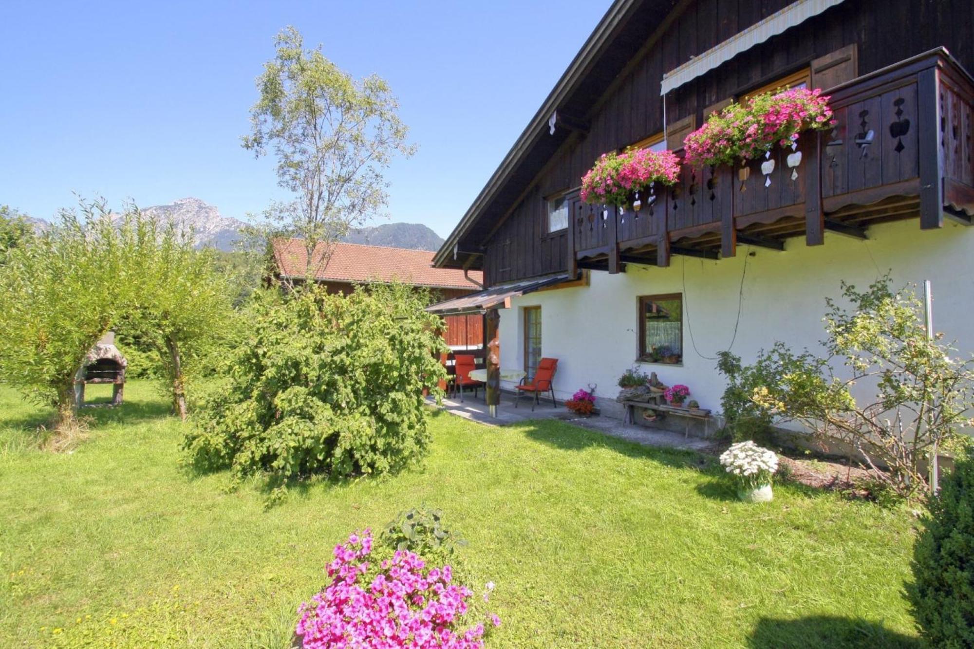 Apartament Bachbauernhof Bayerisch Gmain Zewnętrze zdjęcie